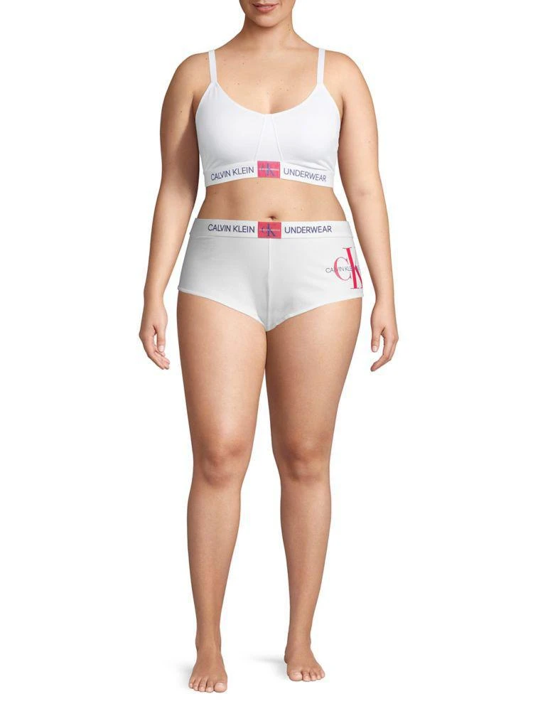 商品Calvin Klein|Logo 高腰内裤,价格¥114,第4张图片详细描述