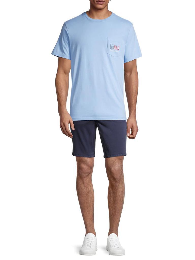 商品Vineyard Vines|Americana Surfboards Pocket T-Shirt,价格¥331,第4张图片详细描述