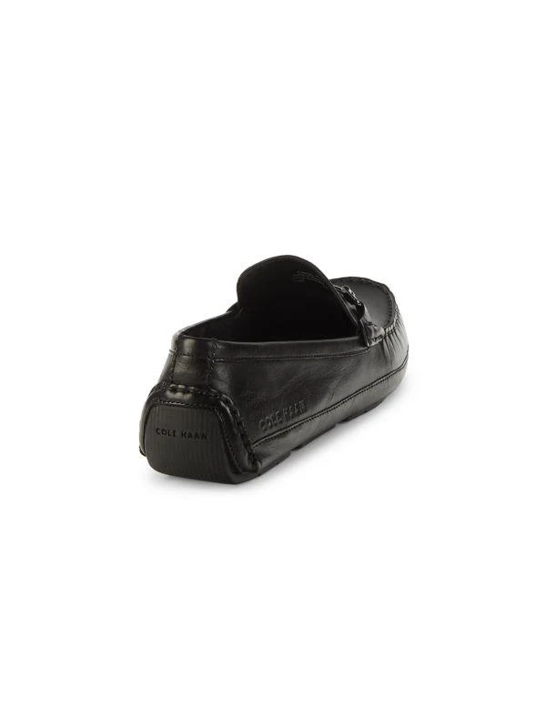 商品Cole Haan|Grand.OS Wyatt Leather Bit Loafers,价格¥874,第3张图片详细描述