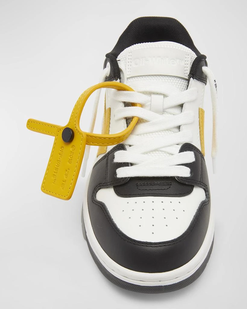 商品Off-White|Kid's Out Of Office Low-Top Leather Sneakers, Toddler/Kids,价格¥3886,第5张图片详细描述