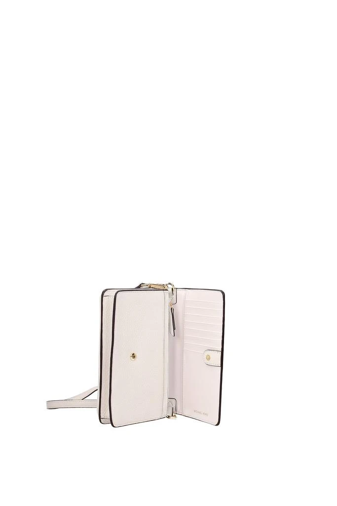 商品Michael Kors|Crossbody Bag jet set charm sm Leather White Optic White,价格¥581,第4张图片详细描述