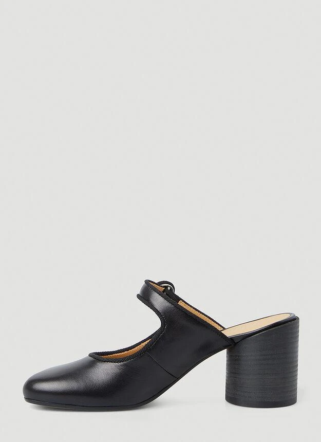 商品MAISON MARGIELA|Mary Jane Mules in Black,价格¥1943,第3张图片详细描述