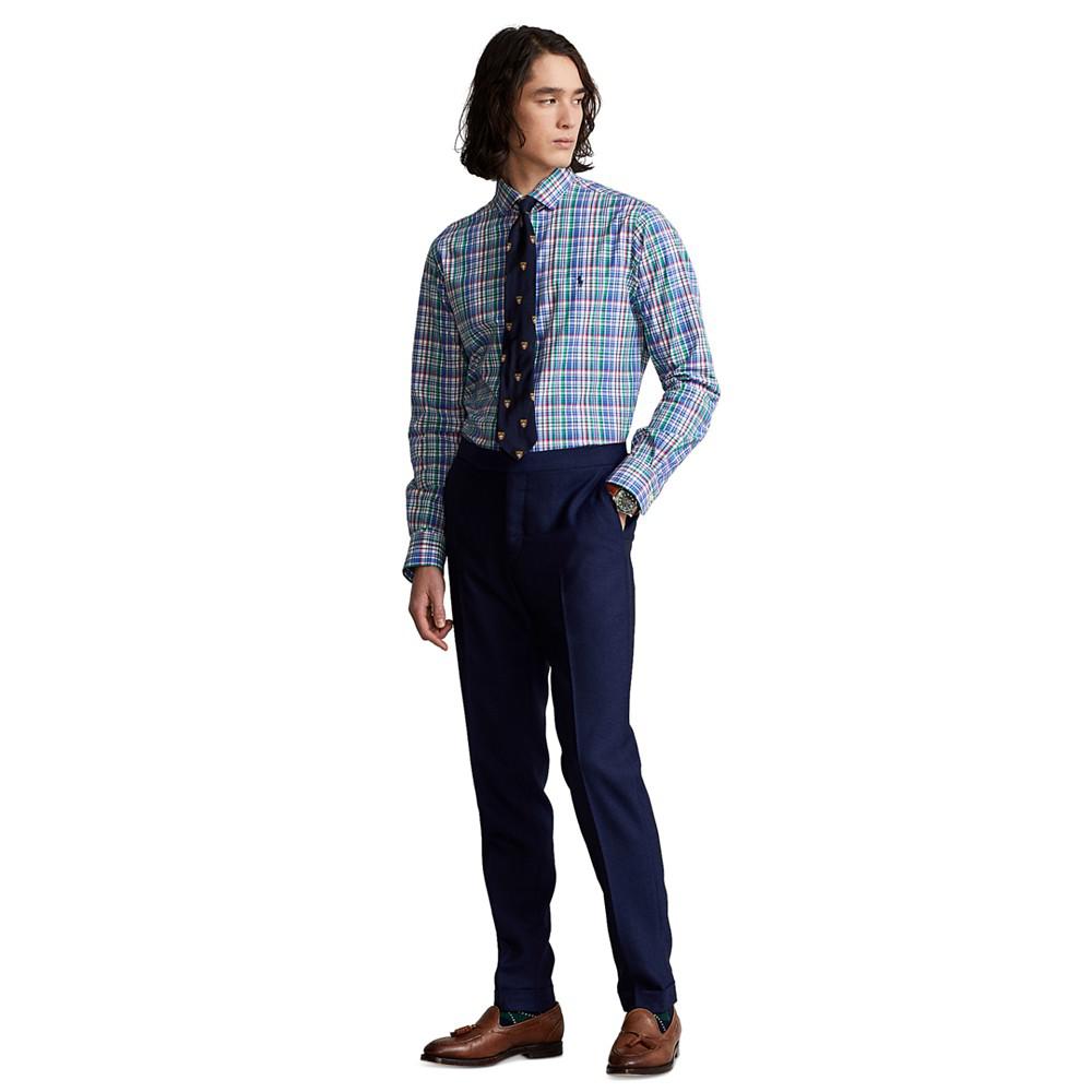 Men's Classic-Fit Stretch Poplin Shirt商品第4张图片规格展示