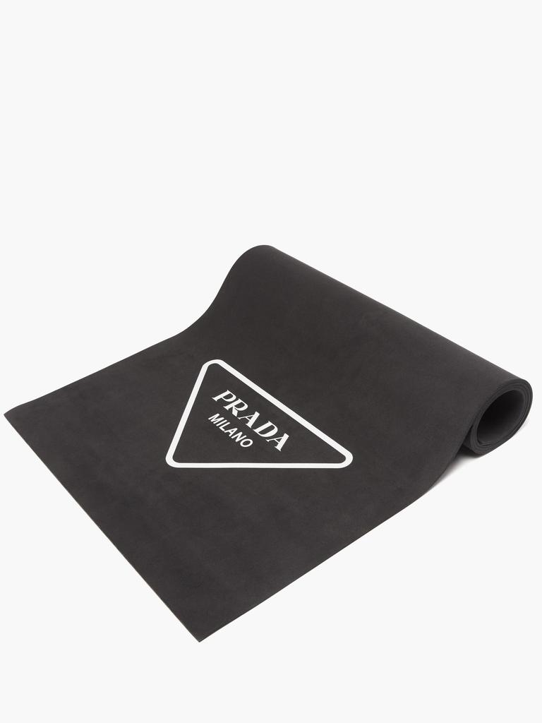 Logo-print yoga mat and carry strap商品第3张图片规格展示