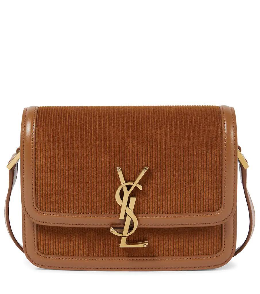 商品Yves Saint Laurent|Solferno Small corduroy crossbody bag,价格¥15433,第1张图片