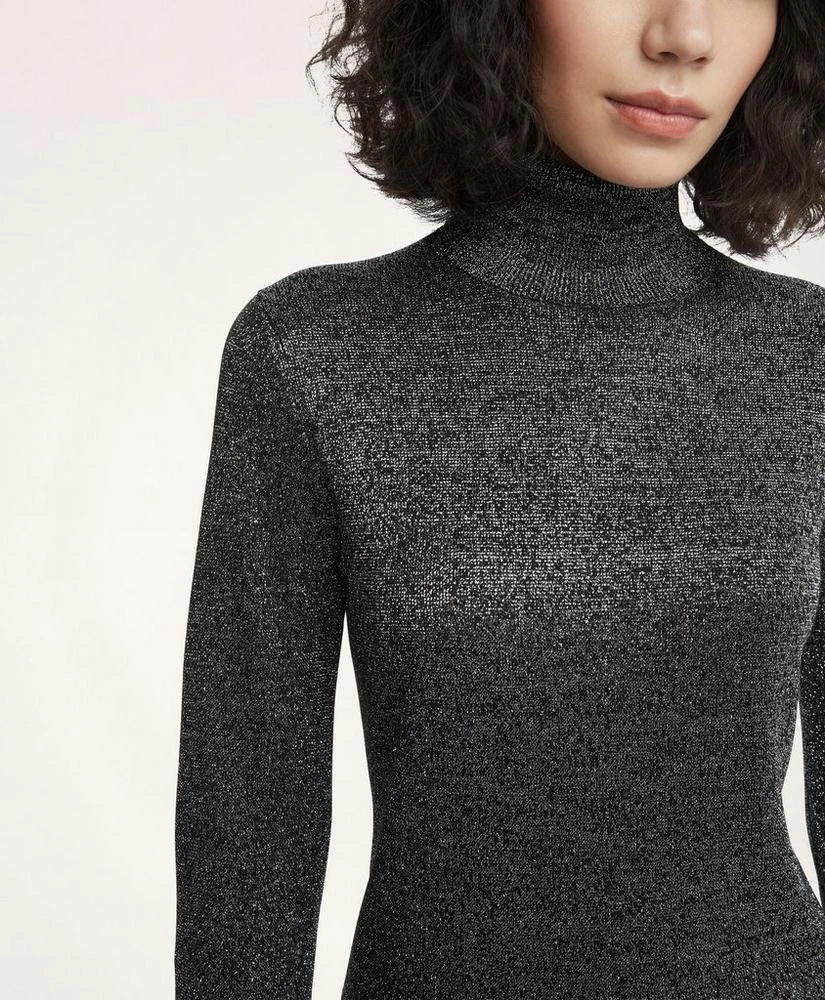 商品Brooks Brothers|Sparkle-Knit Turtleneck Sweater,价格¥659,第4张图片详细描述