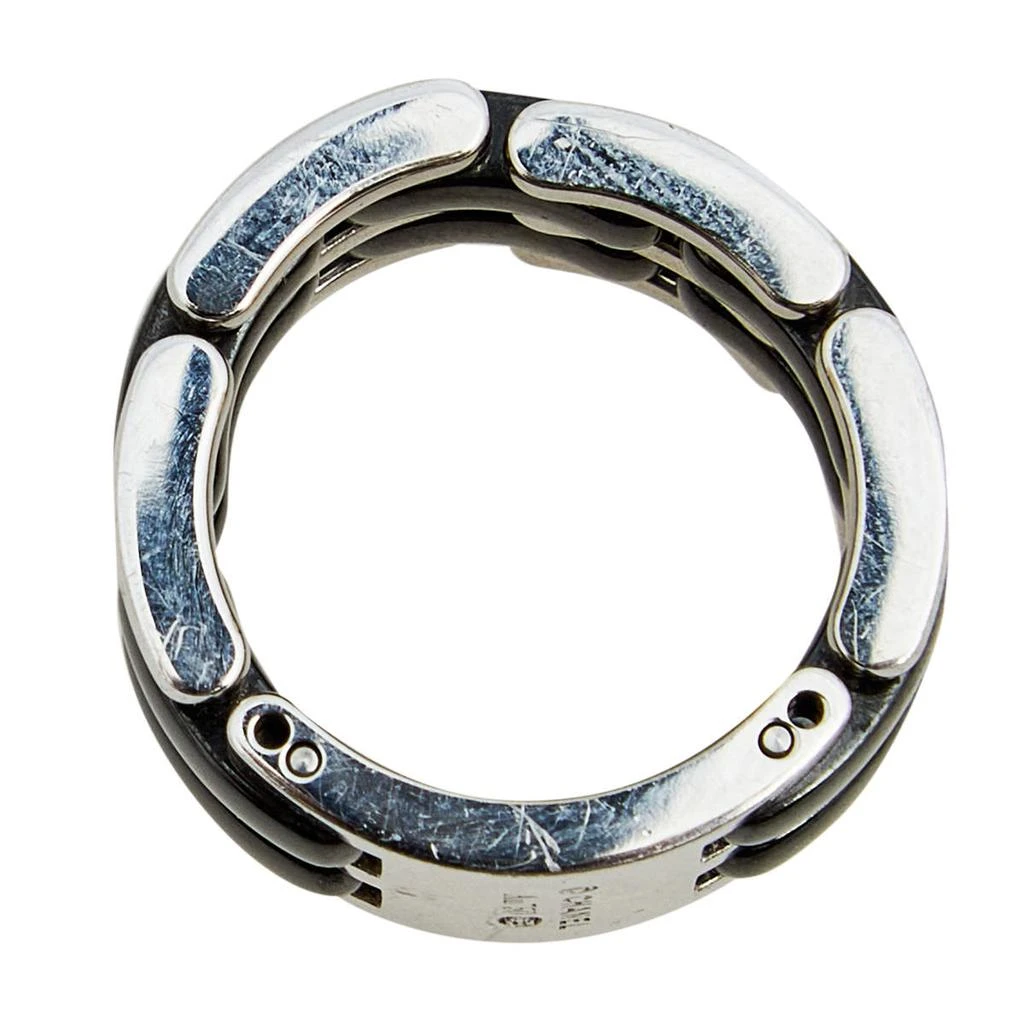 商品[二手商品] Chanel|Chanel Ultra Black Ceramic 18k White Gold Band Ring Size 53,价格¥8648,第5张图片详细描述