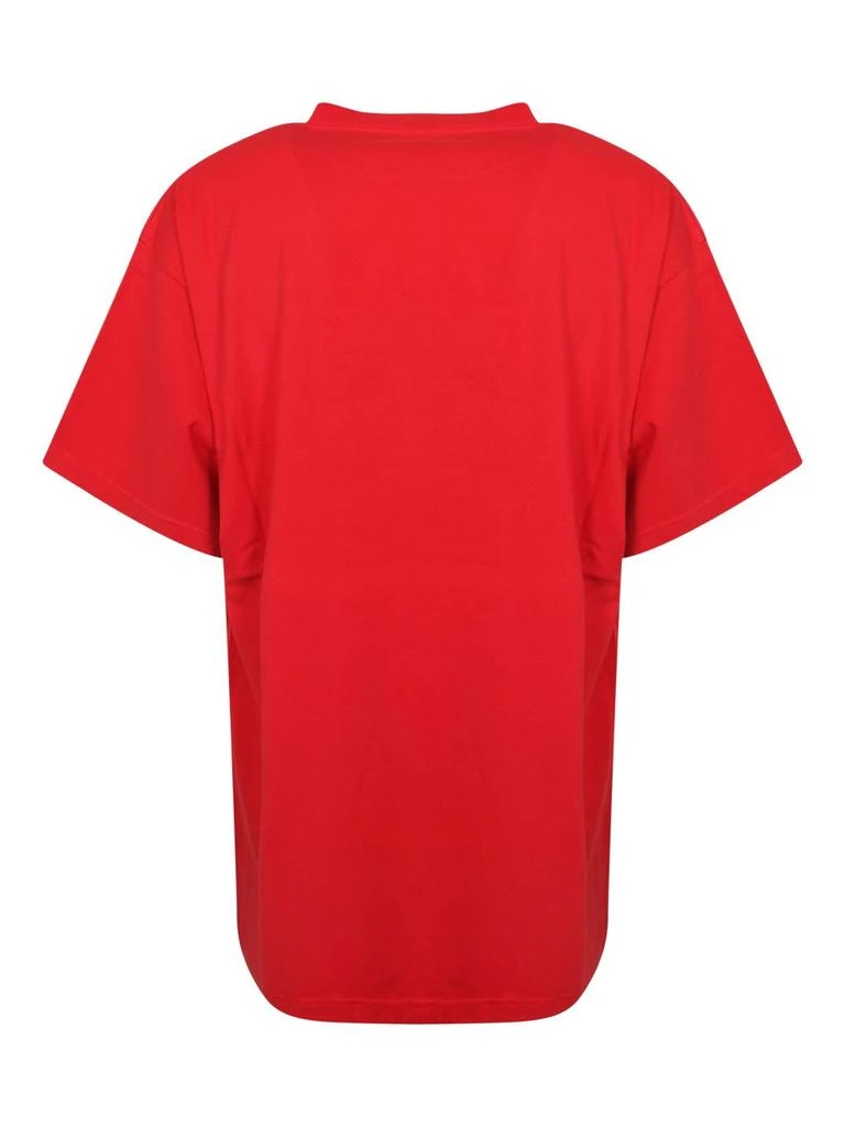 商品Balenciaga|Balenciaga Graffiti Logo Printed Crewneck T-Shirt,价格¥4828,第2张图片详细描述