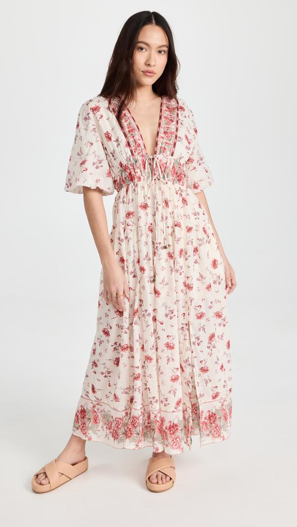 Free People Lysette 长连衣裙商品第2张图片规格展示