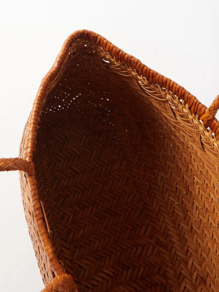 商品DRAGON DIFFUSION|Triple Jump large woven-leather basket bag,价格¥3428,第5张图片详细描述