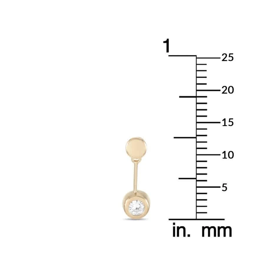 商品LB Exclusive|14K Yellow Gold 0.25 ct Diamond Earrings,价格¥3780,第3张图片详细描述