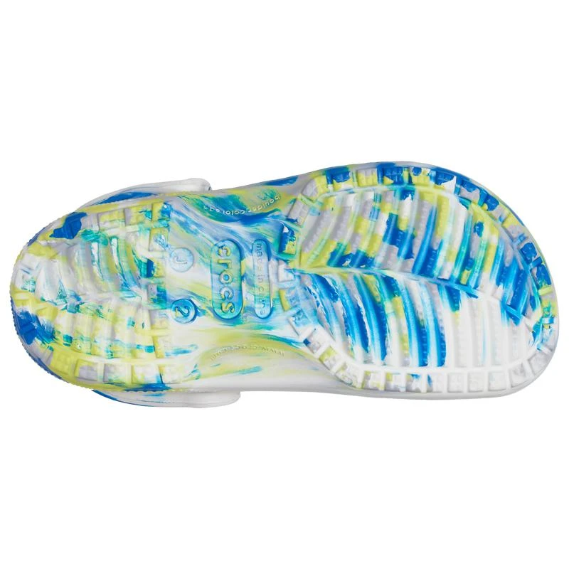 商品Crocs|Crocs Classic Clogs Marbled - Boys' Preschool,价格¥150,第4张图片详细描述