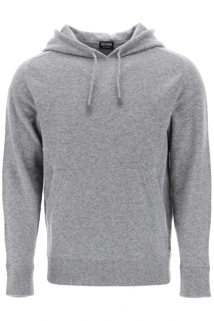 商品Zegna|Zegna oasi cashmere hoodie,价格¥8160,第1张图片