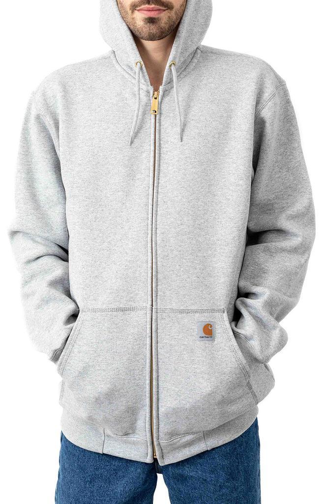 商品Carhartt|(K122) Midweight Zip-Up Hoodie - H.Grey,价格¥481,第1张图片