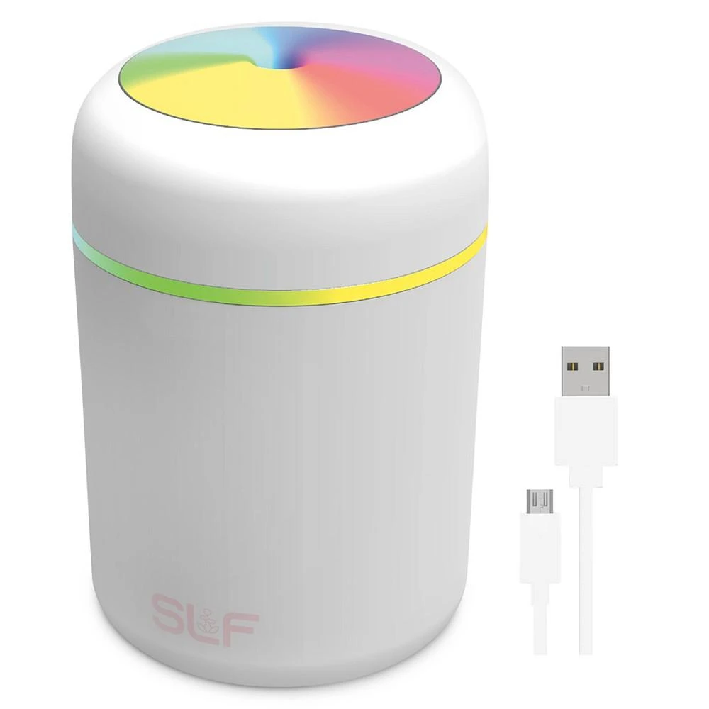 商品Tzumi|SLF Mini LED USB Mist Aromatherapy Humidifier,价格¥112,第1张图片