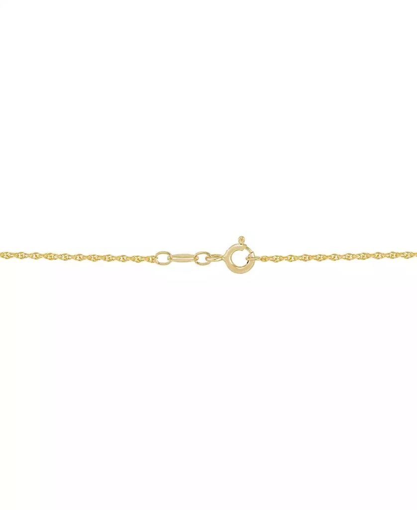 商品Macy's|Cultured Freshwater Pearl (9mm) and Diamond Accent Pendant 18" Necklace in 14k Gold,价格¥2611,第5张图片详细描述