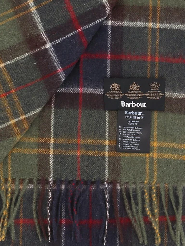 商品Barbour|Barbour Tartan Fringed Scarf,价格¥445,第2张图片详细描述