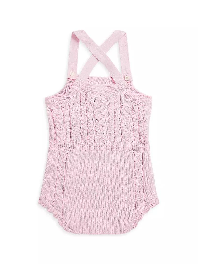 商品Ralph Lauren|Baby Girl's Cableknit One-Piece,价格¥485,第2张图片详细描述