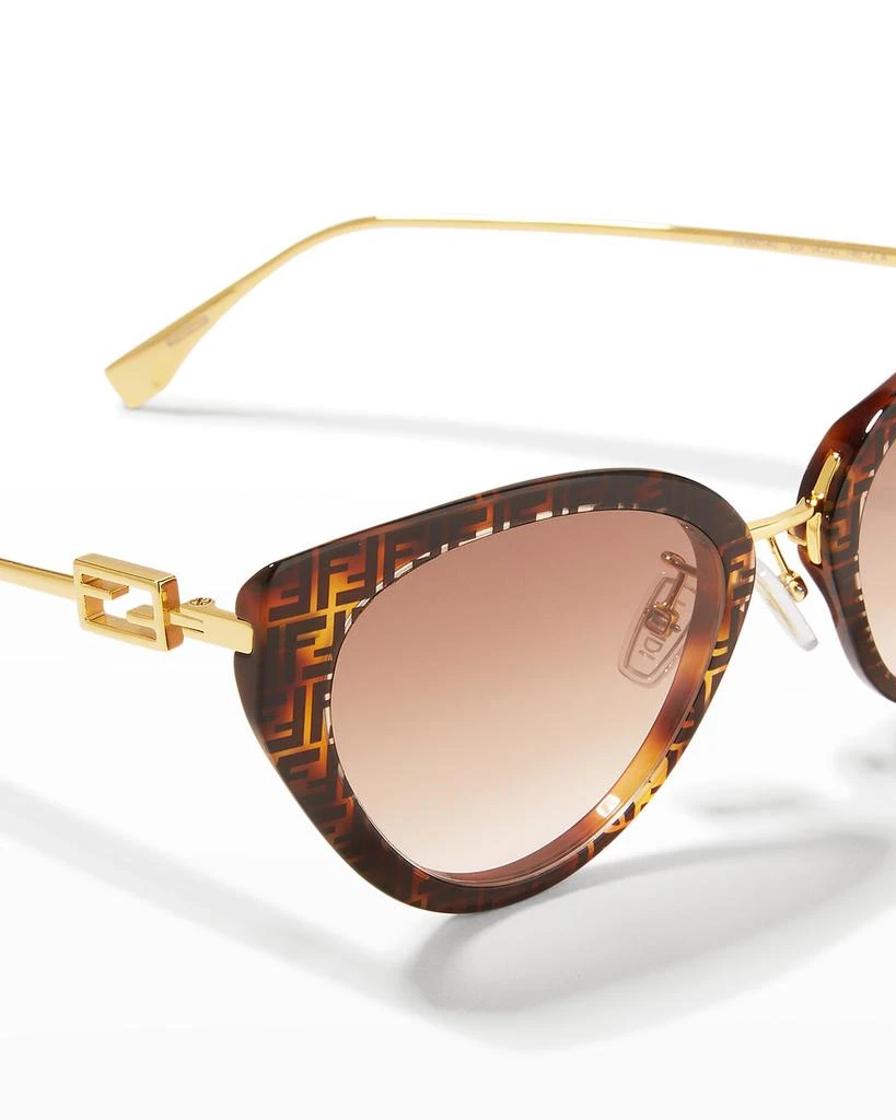 商品Fendi|Iconic Baguette Acetate Cat-Eye Sunglasses,价格¥3358,第4张图片详细描述