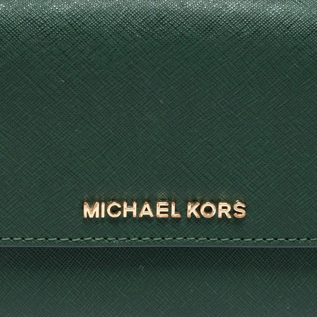 商品[二手商品] Michael Kors|Michael Kors Green Leather Flap Crossbody Bag ,价格¥1121,第5张图片详细描述
