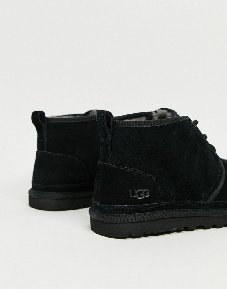 UGG neumel chukka boots in black商品第4张图片规格展示