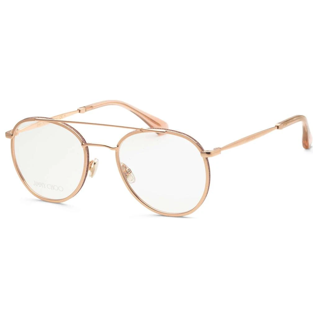 商品Jimmy Choo|Jimmy Choo Women's Gold Round Opticals,价格¥596,第1张图片