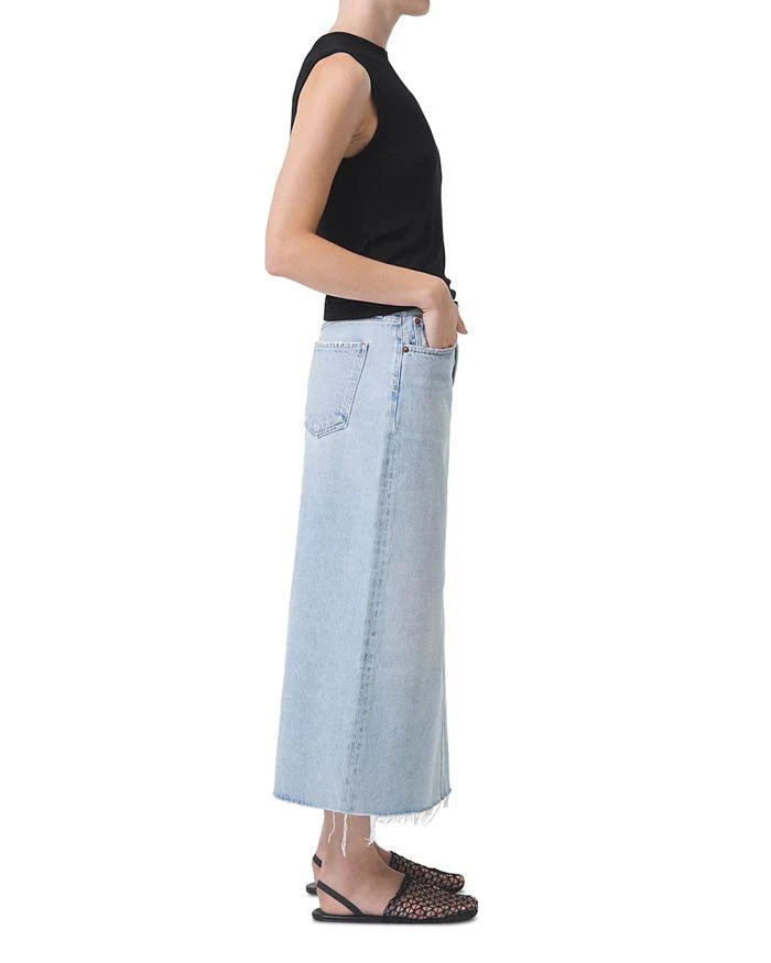 商品AGOLDE|Della Denim Midi Skirt,价格¥753,第4张图片详细描述