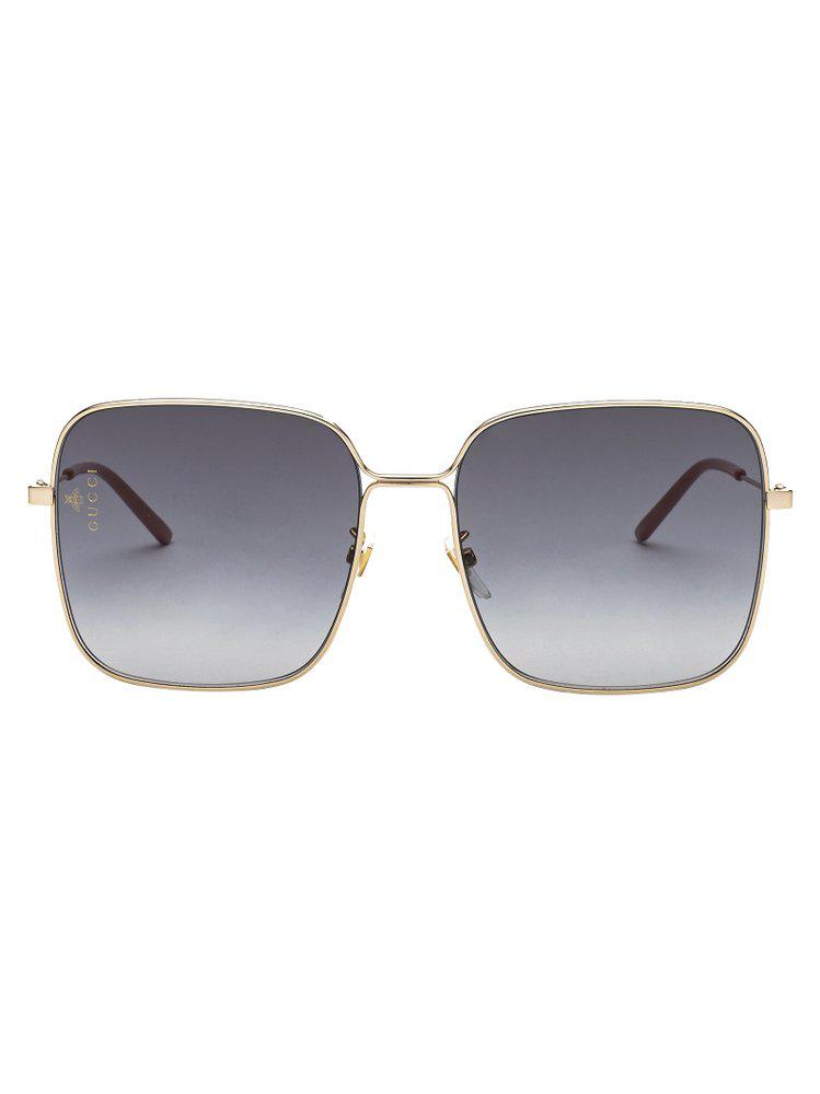 Gucci Eyewear Square Frame Sunglasses商品第1张图片规格展示