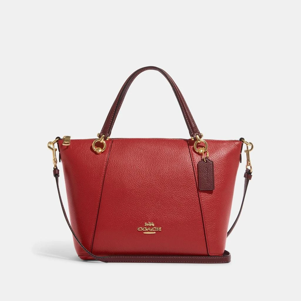 商品Coach|Coach Outlet Kacey Satchel In Colorblock,价格¥1313,第1张图片