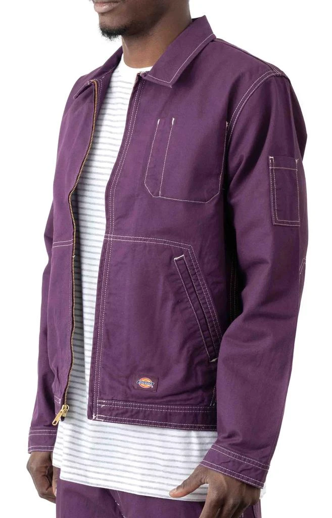 商品DICKIES|(JTR04STU) Sustainable Washed Eisenhower Jacket - Stonewashed Plum ,价格¥251,第2张图片详细描述