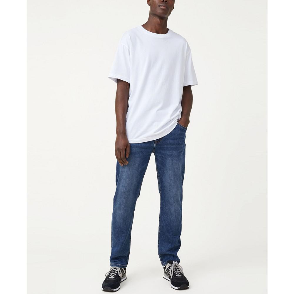 Men's Slim Straight Jeans商品第4张图片规格展示