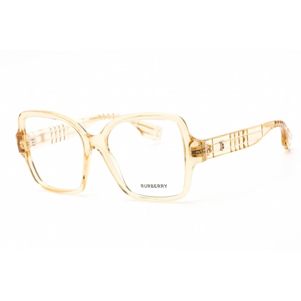 商品Burberry|Burberry Women's Eyeglasses - Full Rim Square Shape Beige Plastic Frame | 0BE2374 4063,价格¥860,第1张图片