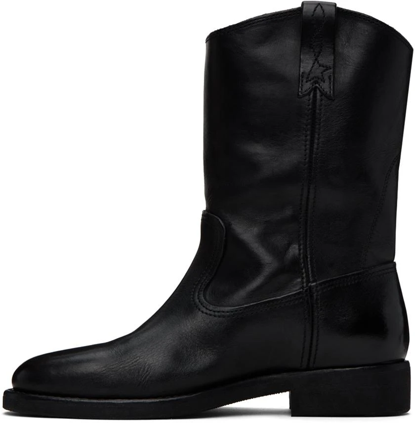 商品Golden Goose|Black Biker Boots,价格¥5552,第3张图片详细描述