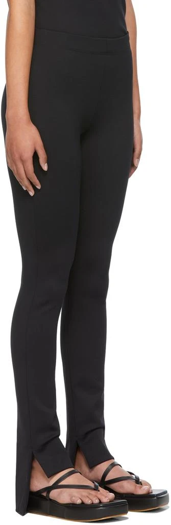 商品ROSETTA GETTY|Black Scuba Cropped Front Trousers,价格¥1812,第2张图片详细描述