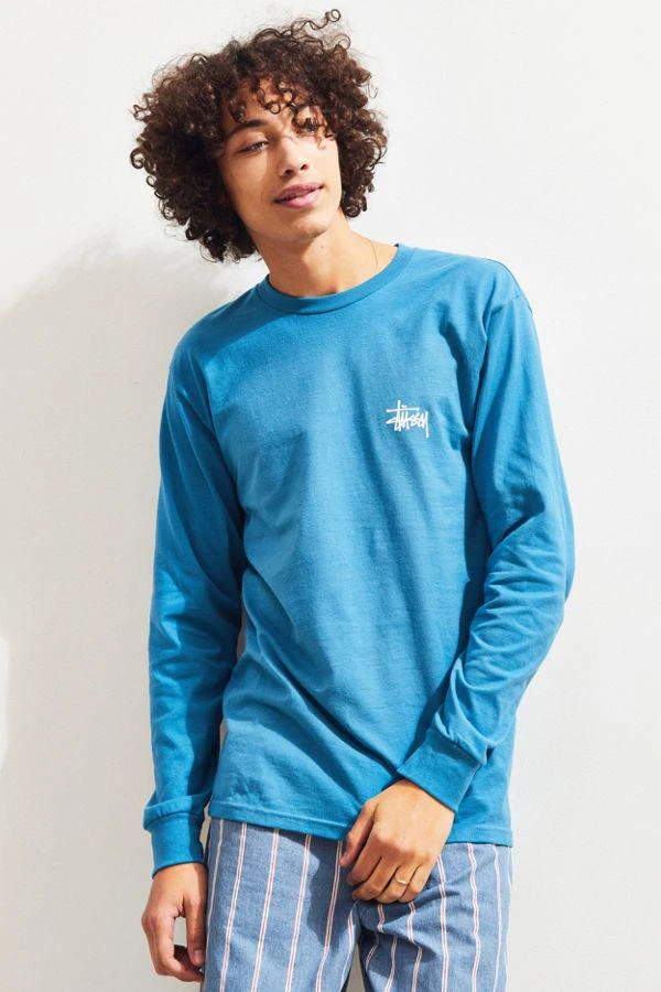 商品STUSSY|Stussy Basic Long Sleeve Tee,价格¥318,第2张图片详细描述