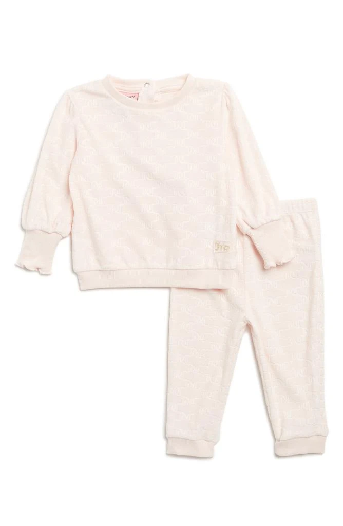 商品Juicy Couture|Debossed Velour Pullover & Joggers Set,价格¥108,第1张图片