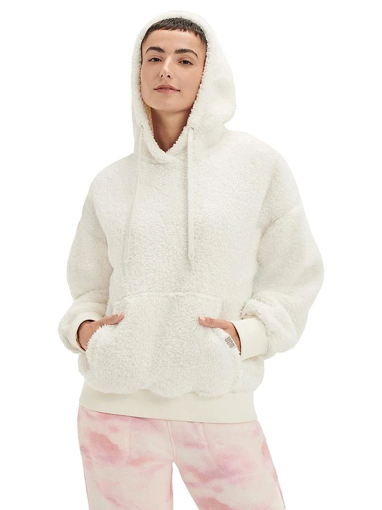 商品UGG|Loyra Faux Shearling Hoodie,价格¥510,第3张图片详细描述