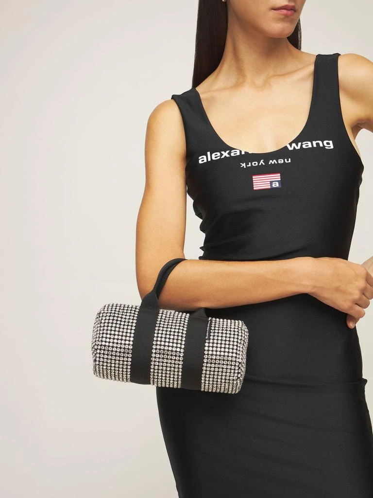 商品Alexander Wang|Mini Cruiser Crystals Duffle Bag,价格¥1989,第2张图片详细描述