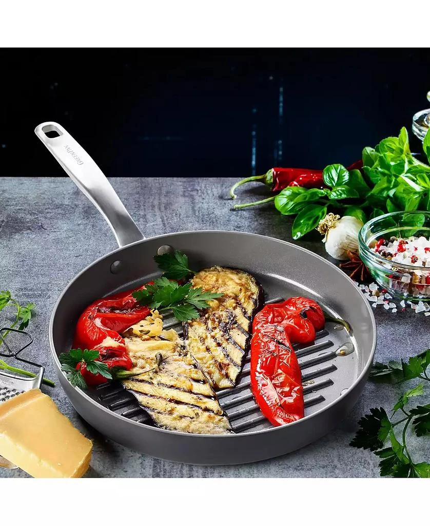 商品Greenpan|Chatham Ceramic Nonstick 11" Round Grill Pan,价格¥686,第2张图片详细描述