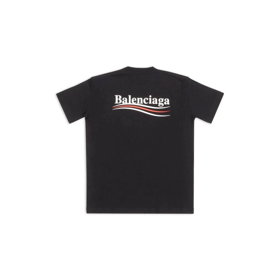 包邮包税【预售7天发货】 BALENCIAGA巴黎世家 23秋冬 女士 短袖T恤 POLITICAL CAMPAIGN女士修身T恤 612964TIV521070 商品