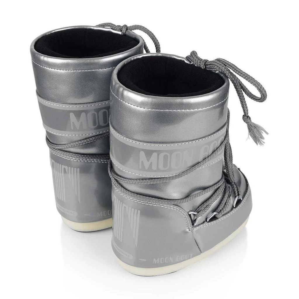 商品Moon Boot|Moon Boot Gold, White, Silver  Girls Pearl Vinyl Snow Boots,价格¥1129,第4张图片详细描述