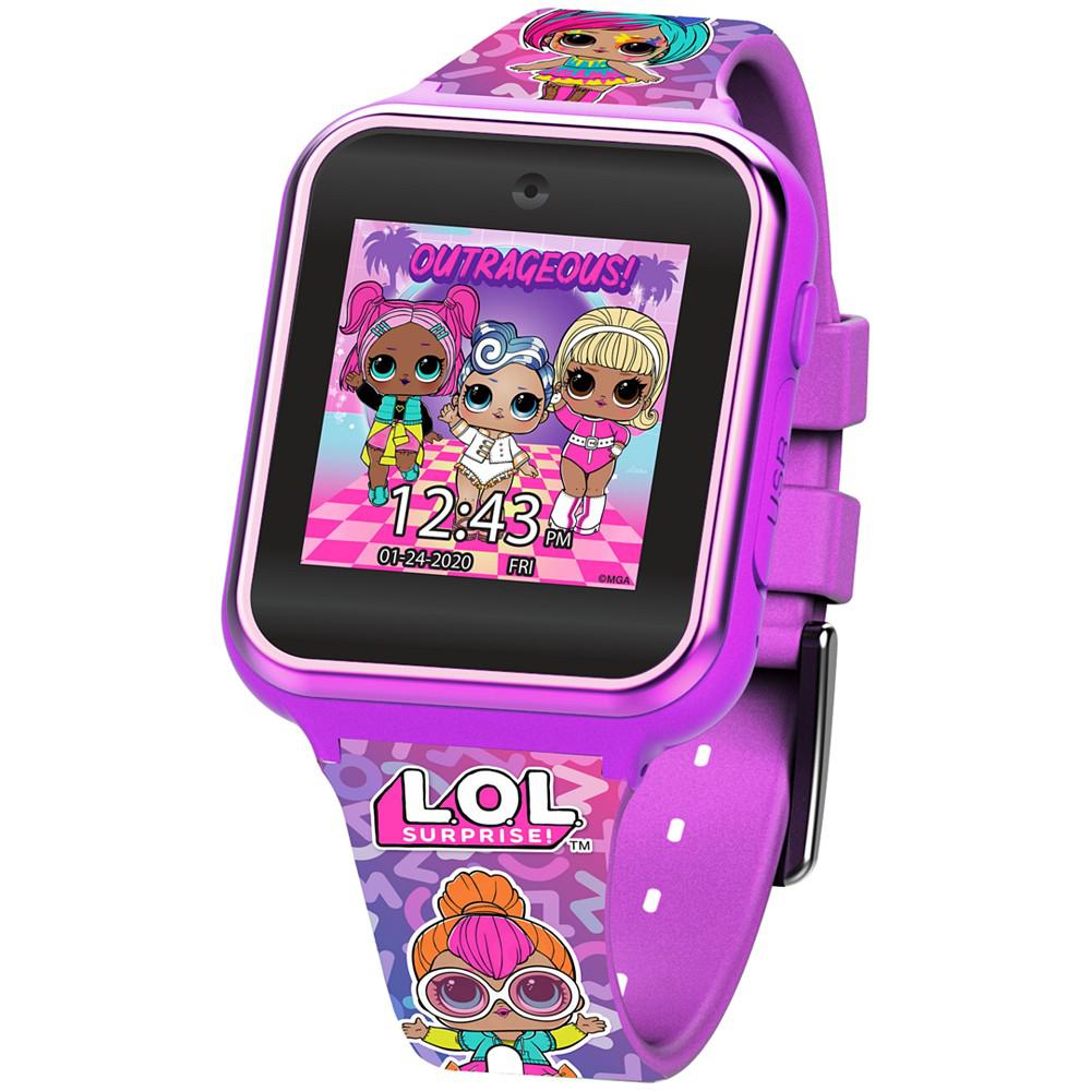 Kid's LOL Surprise Pink Silicone Strap Smart Watch 46x41mm商品第4张图片规格展示