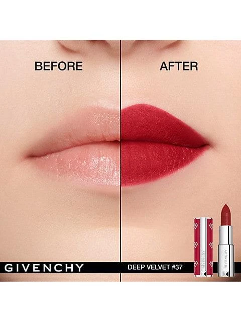 商品Givenchy|Limited Edition Le Rouge Deep Velvet Lipstick,价格¥286,第4张图片详细描述