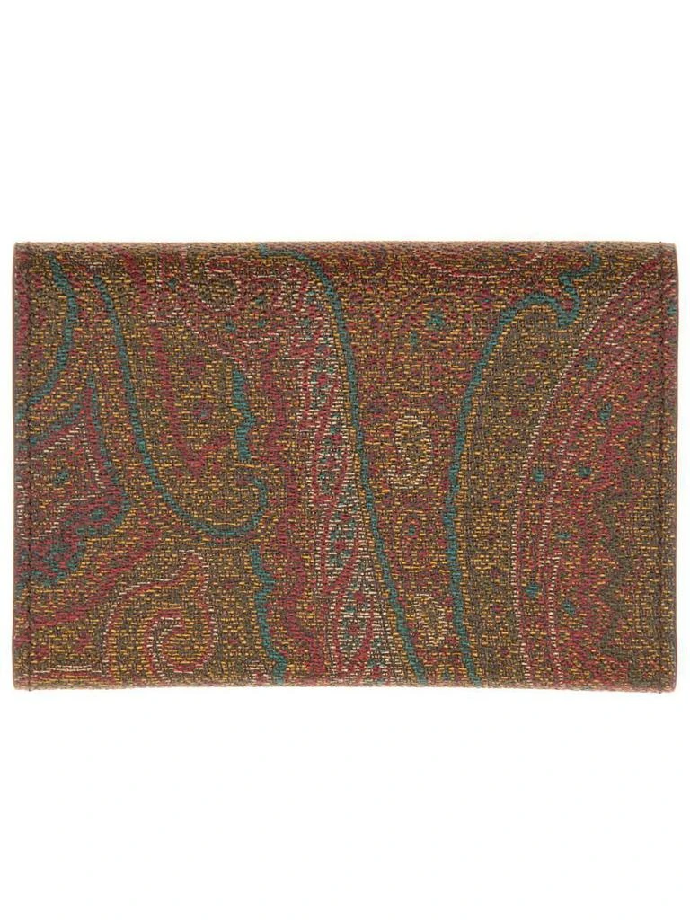 商品ETRO|Etro Paisley Wallet in Brown,价格¥1715,第2张图片详细描述