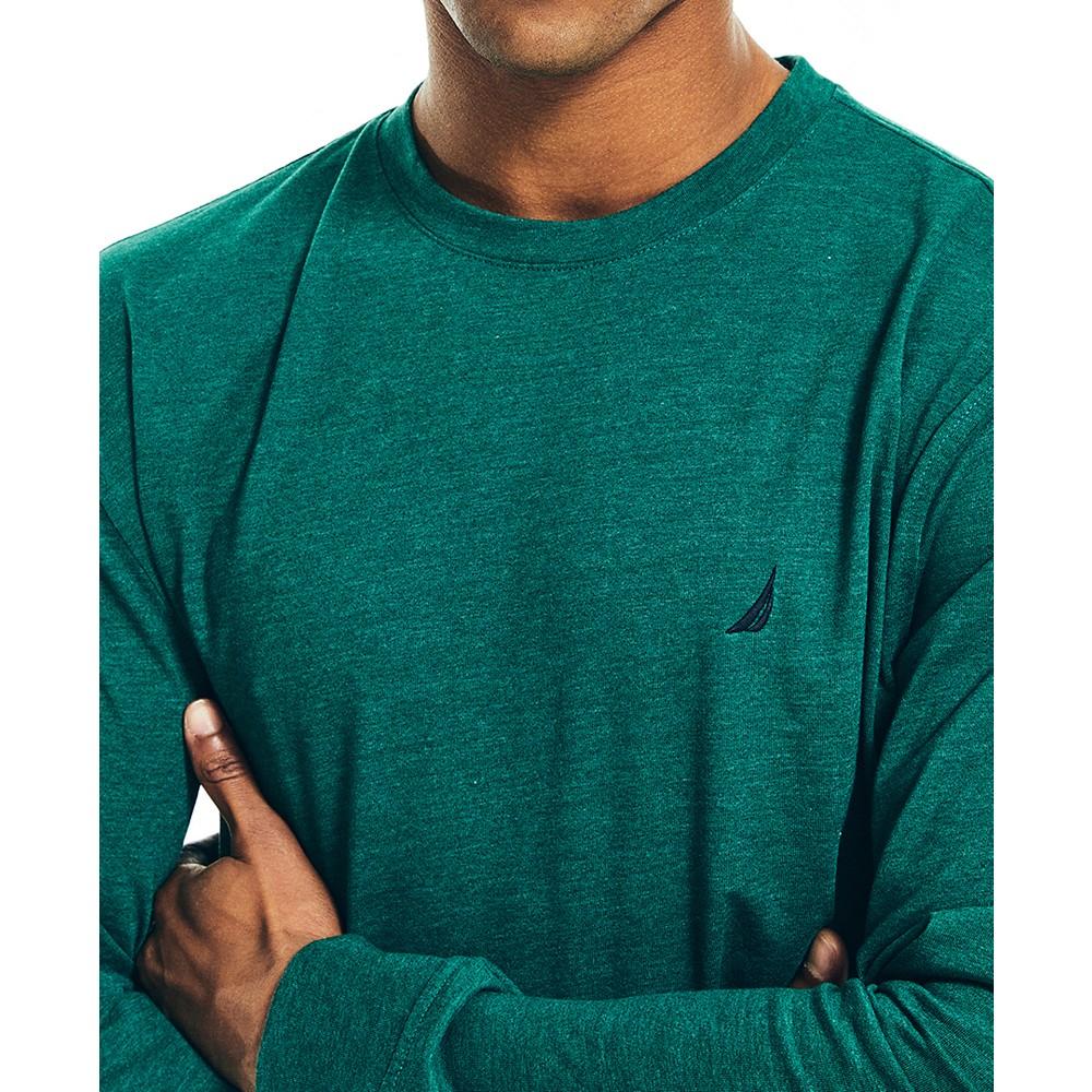 Men's Relaxed-Fit Long-Sleeve Pajama T-Shirt商品第3张图片规格展示