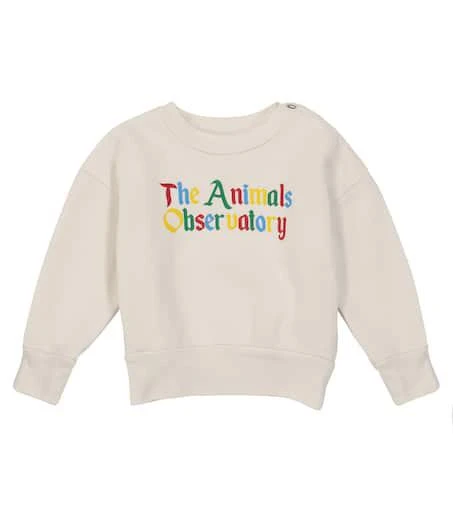 商品The Animals Observatory|Baby printed cotton sweatshirt,价格¥384,第1张图片