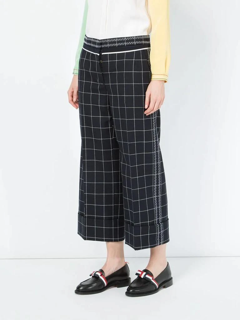 商品Thom Browne|THOM BROWNE checked tailored pants,价格¥5723,第3张图片详细描述