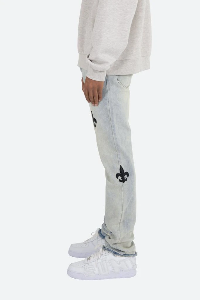 商品MNML|D112 Fleur Straight Denim - Blue,价格¥211,第3张图片详细描述