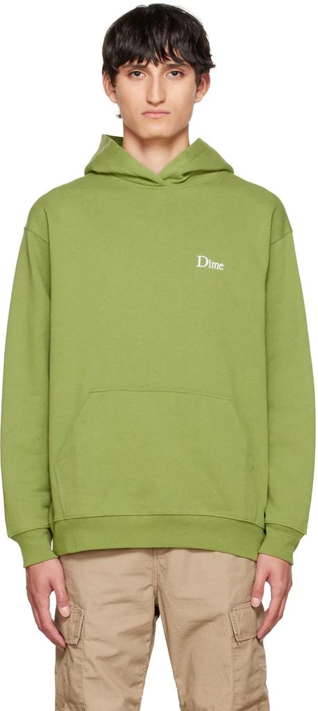 商品Dime|Green Classic Hoodie,价格¥537,第1张图片