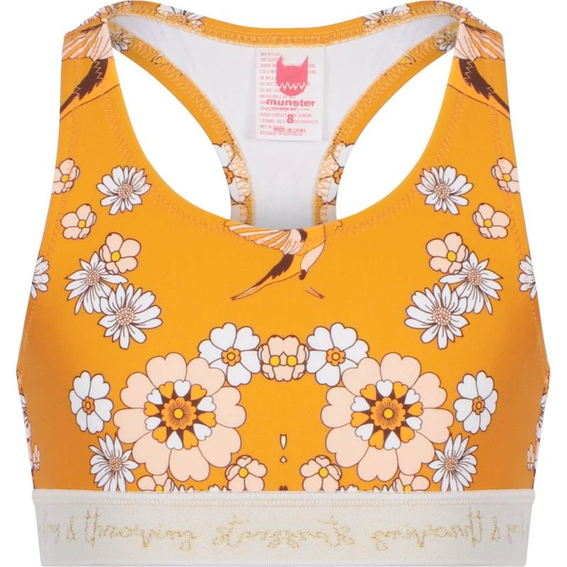 商品Munster|Floral print tank top in yellow,价格¥340,第1张图片